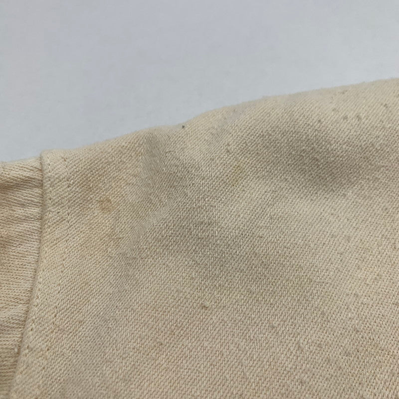 【中古品】【メンズ】 COMOLI コモリ Z01-01025 シルクネプ 1938 ジャケット CREAM SIZE:4 ※汚れ有 140-260814-io-07-fuzh カラー:クリーム 万代Net店