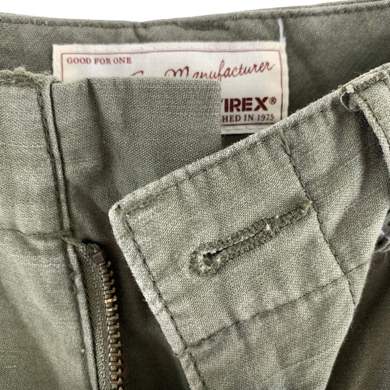 【中古品】【メンズ】 AVIREX アヴィレックス CARGO PANTS カーゴ パンツ ボトムス ズボン 古着 ※ボタン欠品 156-260813-mh-25-fuzh サイズ:M カラー:カーキ 万代Net店