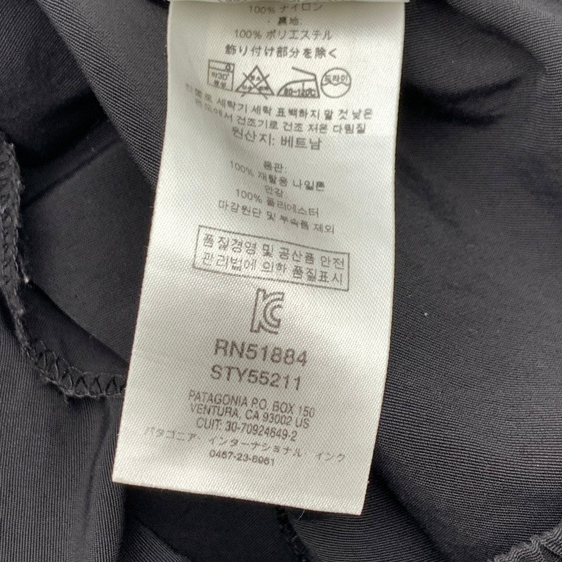【中古品】【メンズ】 PATAGONIA パタゴニア STY55211 BAGGIES PANTS バギーパンツ ボトムス 155-260815-gm-33-fuzh サイズ:S カラー:ブラック 万代Net店