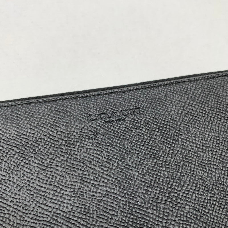 【中古品】【メンズ】 COACH コーチ F58107 長財布 財布 ウォレット 181-260926-gm-31-fuzh カラー:ブラック 万代Net店