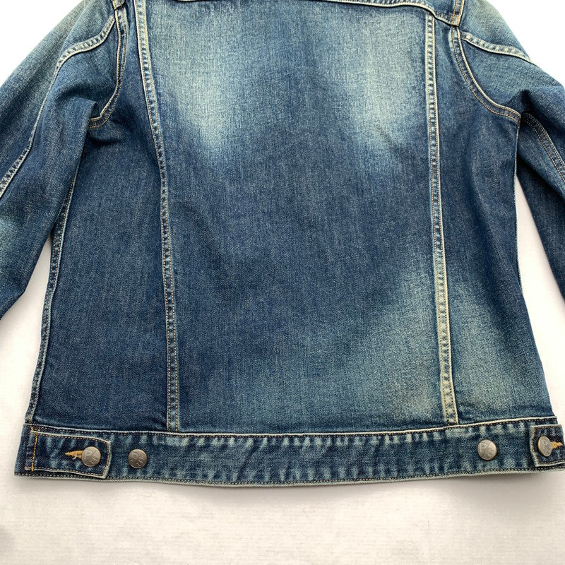 【中古品】【メンズ】 PAUL SMITH ポール・スミス デニムジャケット 上着 アウター ※袖に白いスレあり 141-260823-io-15-fuzh 万代Net店