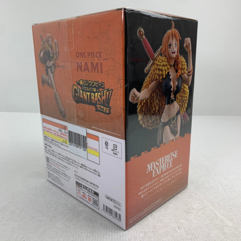 【中古美品】 未開封 一番くじ ワンピース -エルバフ編- GIANT BASH!! Vol.1 C賞 ナミ MASTERLISE EXPIECE フィギュア 047-260907-ip-05-fuzh 万代Net店