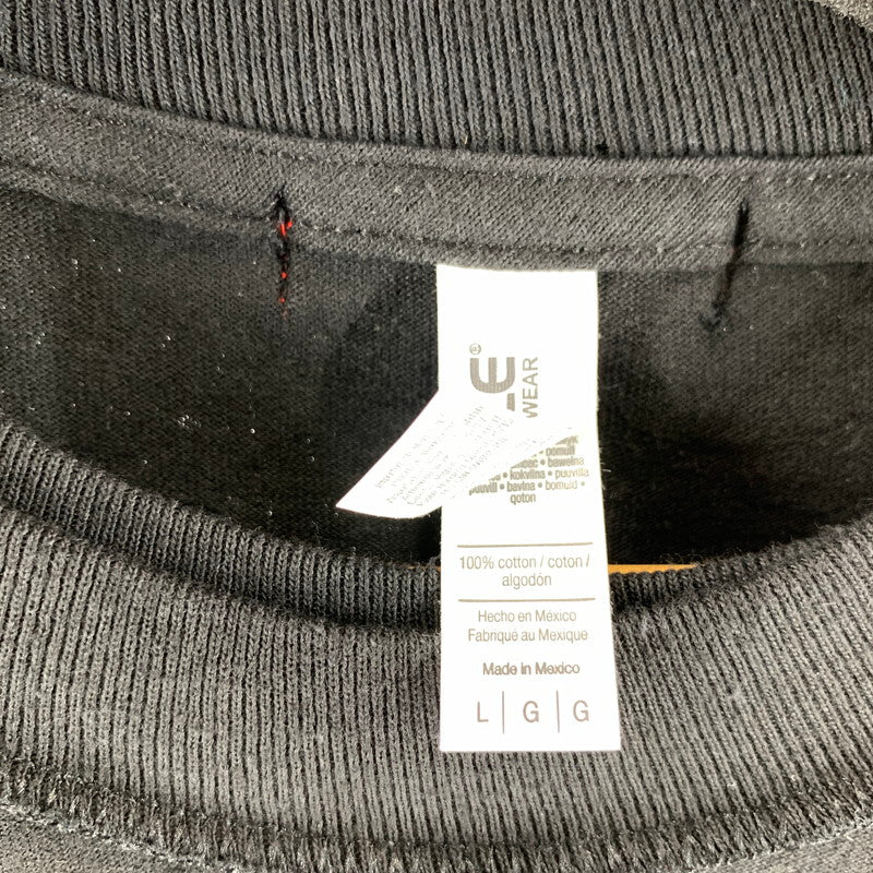 【中古品】【メンズ】 IS-NESS イズネス×ENNOY 反転 ロゴTシャツ カラーブラック サイズL 140-260825-ky-08-fuzh 万代Net店