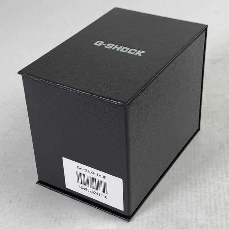 【中古品】【メンズ】 G-SHOCK ジーショック GA-2100 時計 時計 BLACK 箱付属 ※スレ・汚れあり 196-260829-io-12-fuzh カラー:ブラック 万代Net店