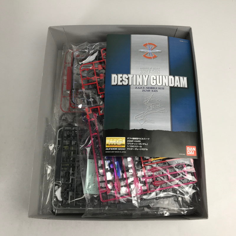 【中古美品】 MG ZGMF-X42S デスティニーガンダム ガンプラ プラモデル 058-260831-ky-06-fuzh 万代Net店
