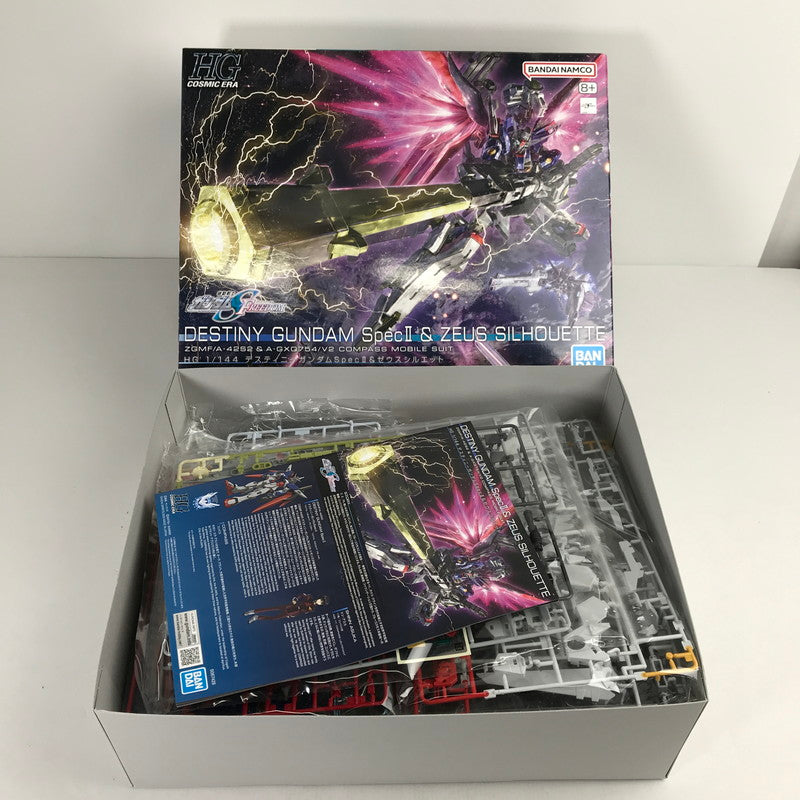 【中古美品】 HG エイチジー デスティニーガンダムSpecII&ゼウスシルエット ガンプラ プラモデル 058-260831-ky-08-fuzh 万代Net店