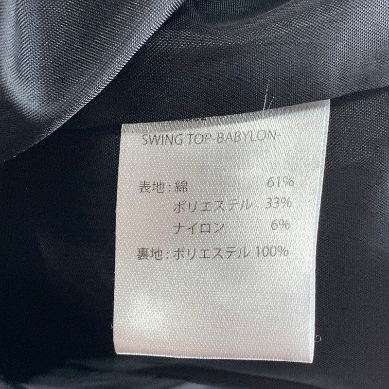 【中古品】【メンズ】 SUBCIETY サブサエティ 105-62582 SWING TOP スウィングトップ ジャケット アウター 145-260923-gm-13-fuzh サイズ:XL カラー:ブラック 万代Net店