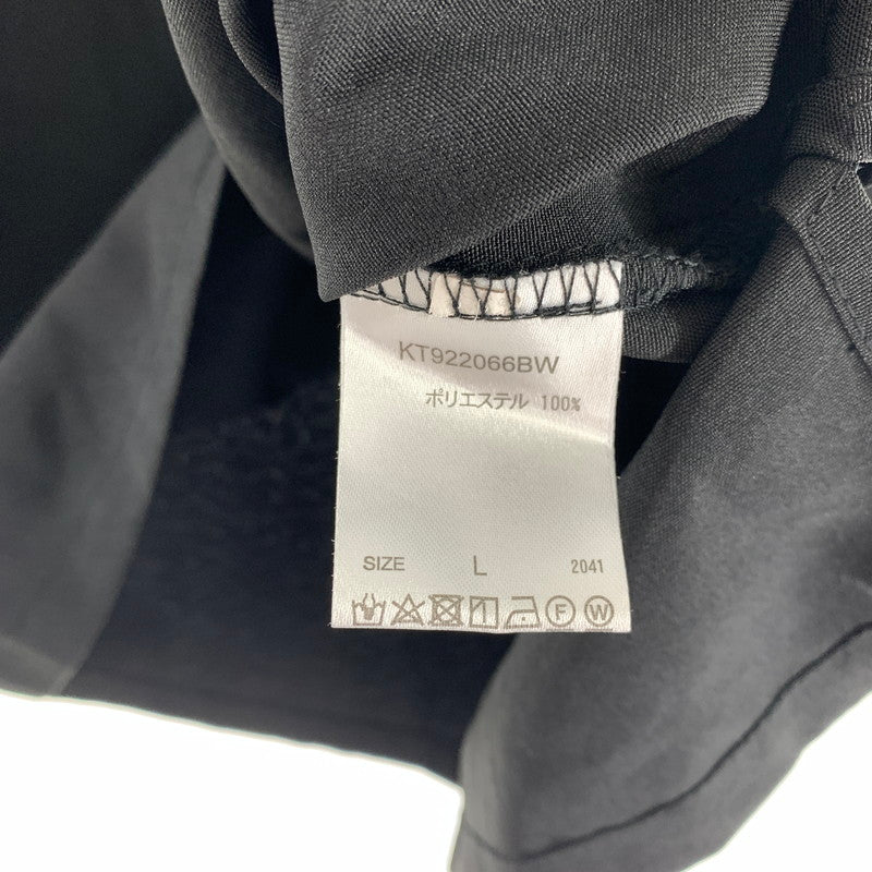 【中古品】【メンズ】 KUTIR クティール 半袖シャツ ブラック SIZE:L ハーフZIP 147-260920-io-23-fuzh 万代Net店