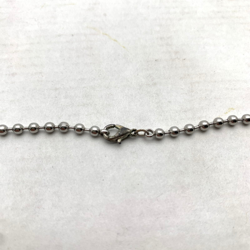【中古品】【メンズ】 シルバー ネックレス クロスペンダント スモールクロス カラー シルバー TOP:SILVER 925 アクセサリー 193-260902-ky-07-fuzh 万代Net店