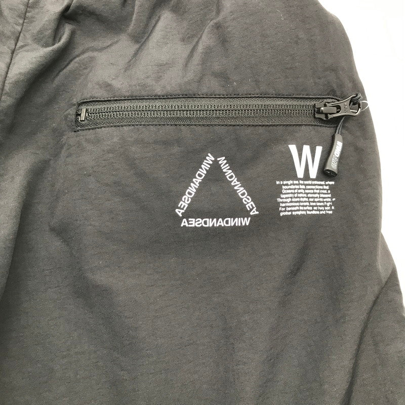 【中古品】【メンズ】 WIND AND SEA ウィンダンシー WDS-O-MTC-24-Q2-PT-01 NYLON TRACK PANTS ナイロントラックパンツ BLACK XLサイズ 153-260903-io-18-fuzh カラー:ブラック 万代Net店