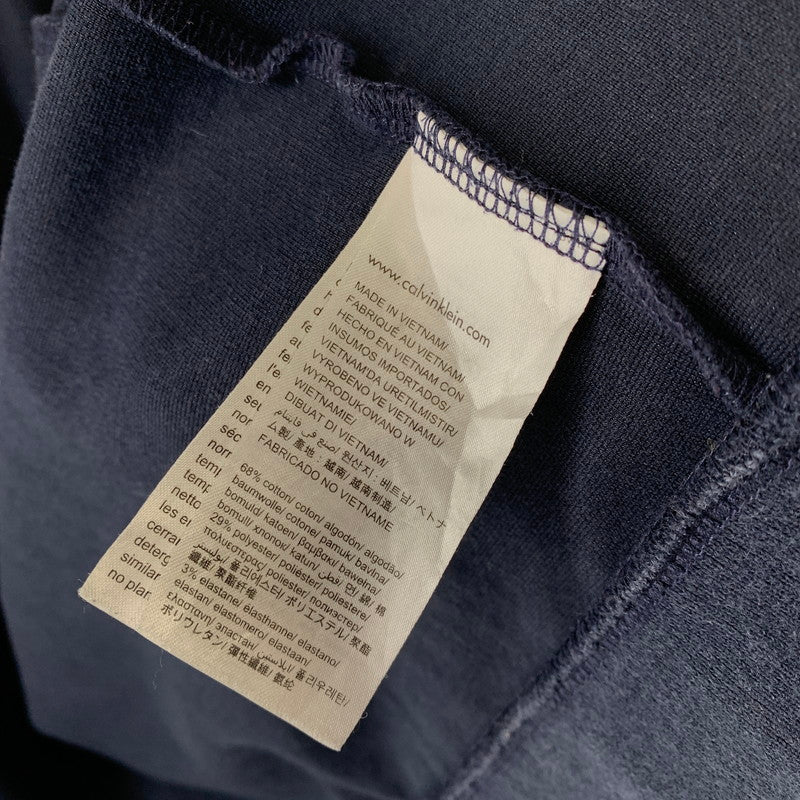 【中古品】【メンズ】 CALVIN KLEIN カルバンクライン ZIP PARKA ジップ パーカー トップス 長袖 古着 141-261009-mh-06-fuzh サイズ:XL カラー:ネイビー・ホワイト・グリーン 万代Net店