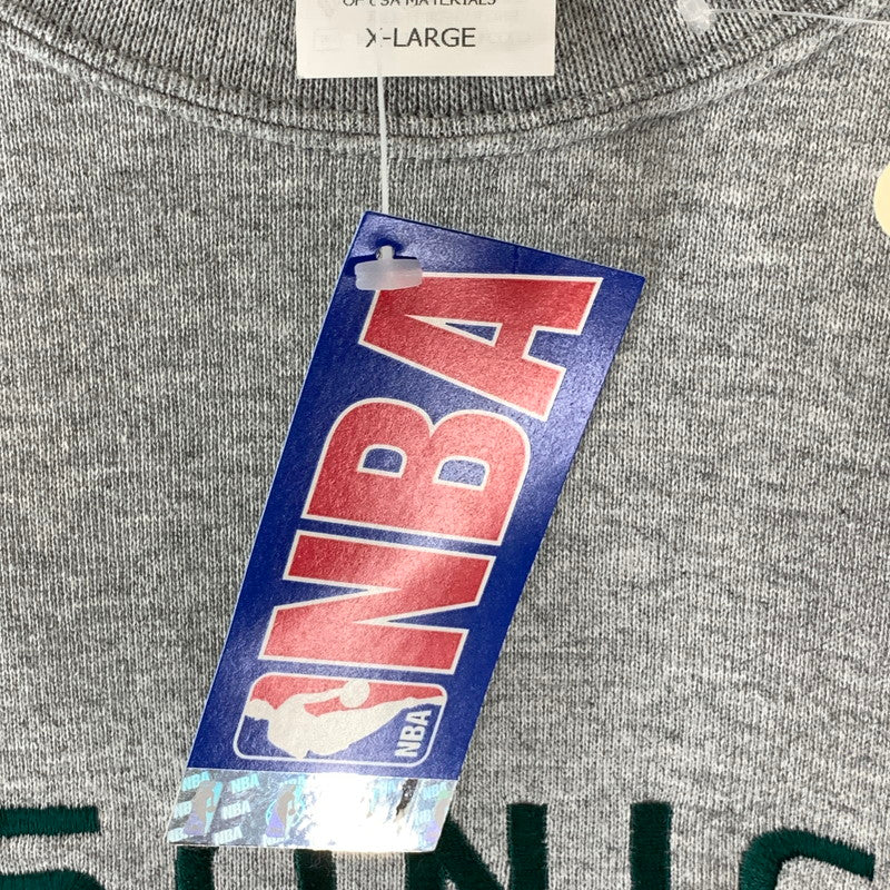 【中古美品】【メンズ】 NBA OFFICIAL CREW NECK SWEAT NBA公式 クルーネックスウェット Seattle Supersonics シアトル・スーパーソニックス 裏起毛 148-261018-gm-02-fuzh サイズ:XL カラー:グレー 万代Net店