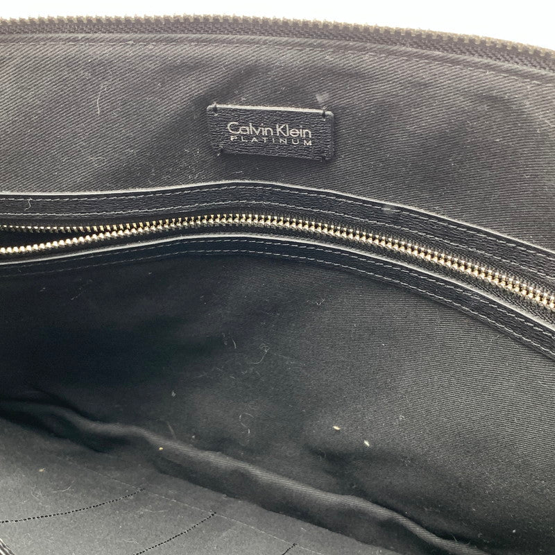 【中古品】【メンズ】 CALVIN KLEIN PLATINUM カルバンクライン クラッチバッグ カバン PCケース タブレットケース 188-260920-gm-39-fuzh カラー:ブラック 万代Net店