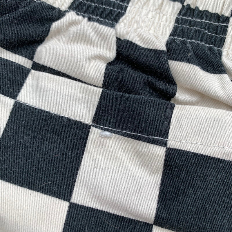 【中古品】【メンズ】 COOKMAN クックマン PANTS ショート パンツ 短パン チェッカーデザイン SIZE:S 158-260912-io-28-fuzh 万代Net店