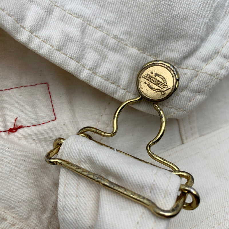 【中古品】【メンズ】 DICKIES ディッキーズ OVERALL オーバーオール NATURAL/SIZE:不明 ※シミ有 158-260912-io-30-fuzh カラー:ナチュラル 万代Net店