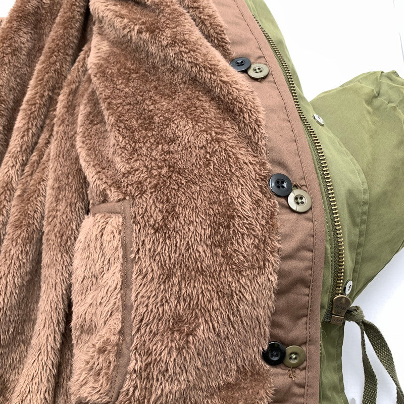 【中古品】【メンズ】 CPCM シーピーシーエム ジャケット 上着 アウター OLIVE SIZE:L ミリタリー.フード.ボンバー.ライナー付 147-260912-io-23-fuzh カラー:オリーブ 万代Net店