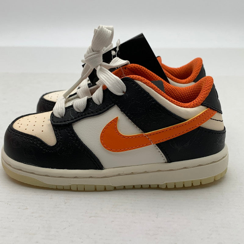 【中古美品】【キッズ】 NIKE ナイキ DM0717-100 DUNK LOW PRM "HALLOWEEN" ダンク ロー スニーカー 173-260923-gm-36-fuzh サイズ:14cm カラー:オレンジ ブラック 万代Net店