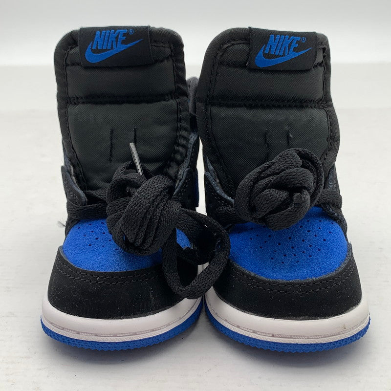 【中古美品】【キッズ】 NIKE ナイキ FD1413-042 AIR JORDAN 1 RETRO HIGH OG エアジョーダン 1 スニーカー 173-260923-gm-37-fuzh サイズ:10cm カラー:ブルー ブラック 万代Net店
