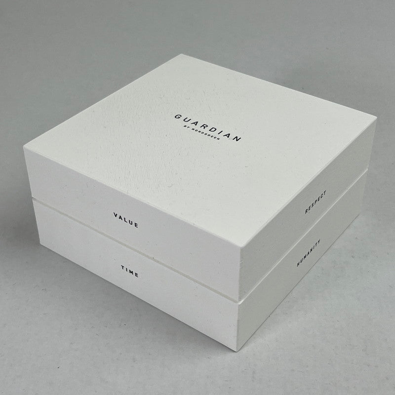 【中古品】【メンズ】 GUARDIAN COPENHAGEN ガーディアン コペンハーゲン 腕時計 COLLAR:SILVER/コマ.箱有/自動巻 ※使用感有 時計 197-260912-io-39-fuzh カラー:シルバー 万代Net店