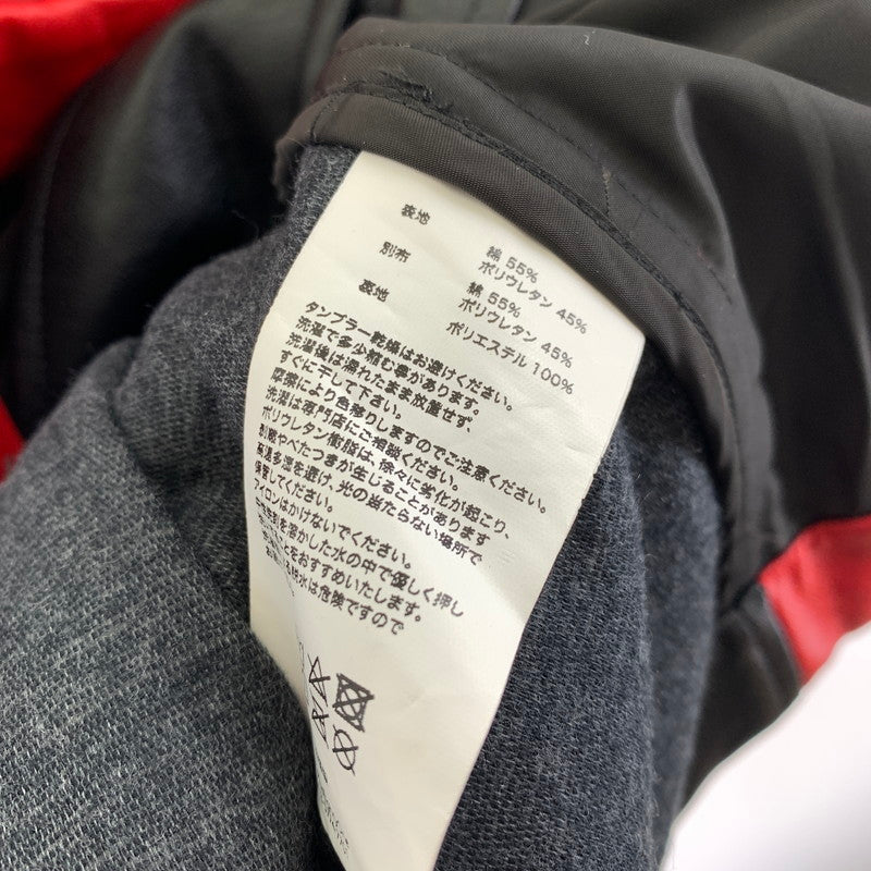 【中古品】【メンズ】 SUPPLIER サプライヤー レザーシャツ 半袖シャツ RED.BLACK/SIZE:XL 半袖 ※襟首汚れあり 142-260917-io-26-fuzh カラー:ブラックレッド 万代Net店