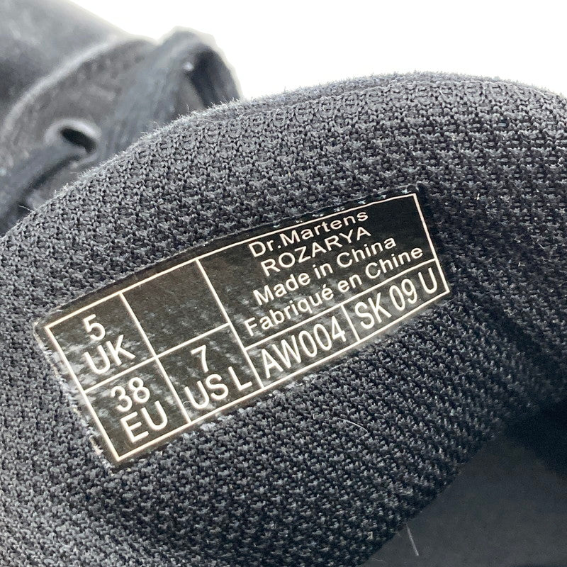 【中古品】【レディース】 Dr.Martens ドクターマーチン 7EYE 7ホール キャンバス ブーツ 靴 167-260929-vt-90-fuzh サイズ:UK5 カラー:ブラック 万代Net店