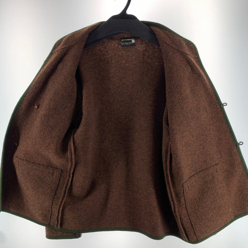 【中古品】【メンズ】 STAPF WOOL JACKET ウールジャケット アウター ブランド 古着 147-260920-gm-10-fuzh サイズ:不明 カラー:ブラウン 万代Net店