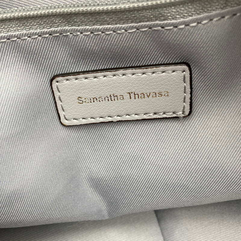 【中古品】【レディース】 SAMANTHA THAVASA サマンサタバサ ファー素材 2WAY ショルダーバッグ カバン 188-260928-vt-86-fuzh カラー:グレー/ブルーグレー 万代Net店