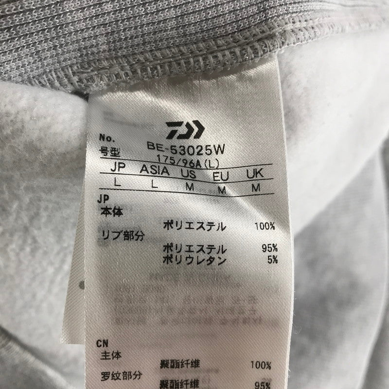 【中古品】【メンズ】 DAIWA PIER39 ダイワ ピア39 BE-53025W TECH SWEAT SNAP PULLOVER プルオーバースナップシャツ 杢GRAY SIZE:L 144-260924-ky-05-fuzh 万代Net店