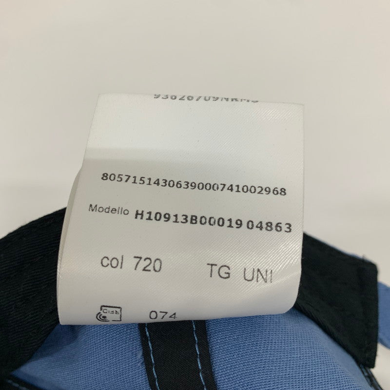 【中古品】【メンズ】 MONCLER モンクレール H10913B00019 BASEBALL CAP 帽子 キャップ BLUE ※色褪せあり 185-260927-io-02-fuzh カラー:ブルー 万代Net店
