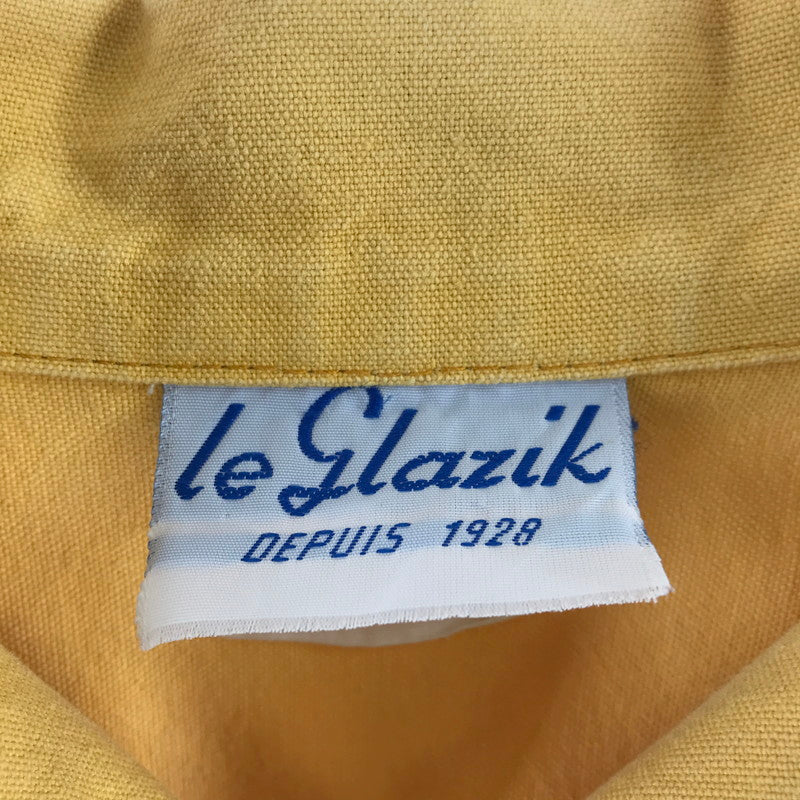 【中古品】【メンズ】 LE GLAZIK ルグラジック フィッシャーマン スモック カラーYELLOW SIZE:不明 ヴィンテージ 145-260928-ky-04-fuzh 万代Net店