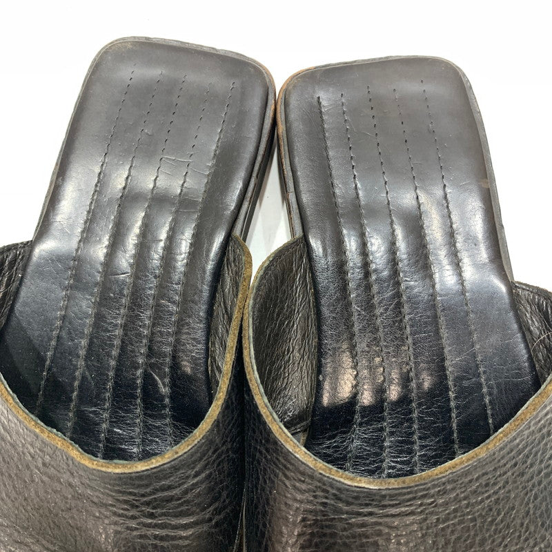 【中古品】【メンズ】 RIPVANWINKLE リップヴァンウィンクル サンダル 靴 BLACK 本体のみ ※型崩れ・使用感あり 164-261028-io-06-fuzh サイズ:F カラー:ブラック 万代Net店