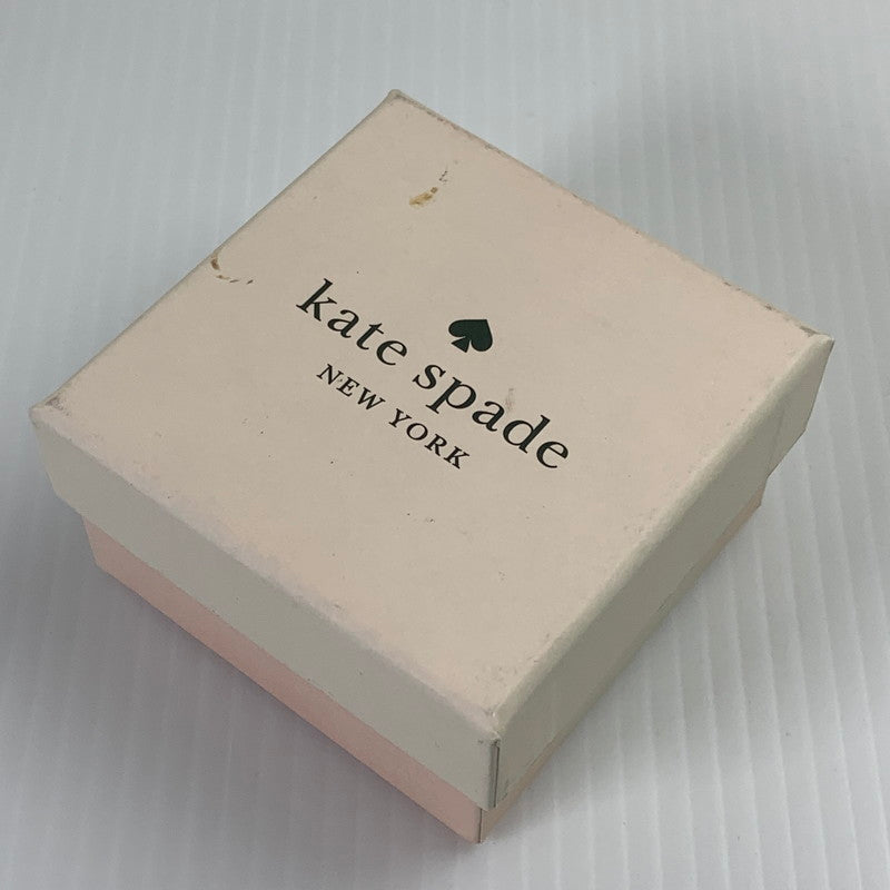 【中古品】【レディース】 KATE SPADE ケイトスペード パヴェハートネックレス+ピアスセット アクセサリー RED 箱付き ※箱傷みあり 193-261013-io-23-fuzh カラー:レッド 万代Net店