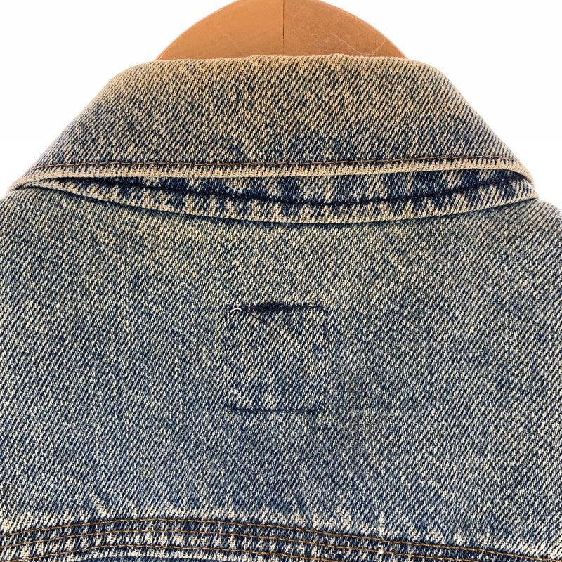 【中古品】【メンズ】 CARHARTT カーハート 80`S 100TH DENIM JACKET デニムジャケット BLUE 上着 アウター ※内タグ消え・使用感あり 145-261002-io-01-fuzh サイズ:サイズ不明 カラー:ブルー 万代Net店