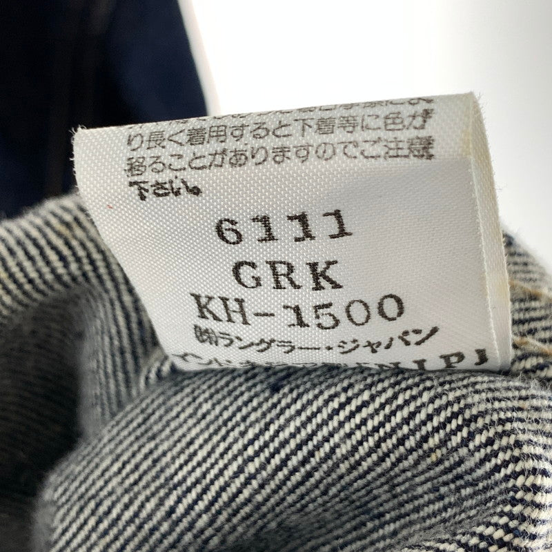 【中古品】【メンズ】 WRANGLER ラングラー DENIM JACKET デニムジャケット アウター 145-261003-gm-06-fuzh サイズ:L カラー:インディゴ 万代Net店