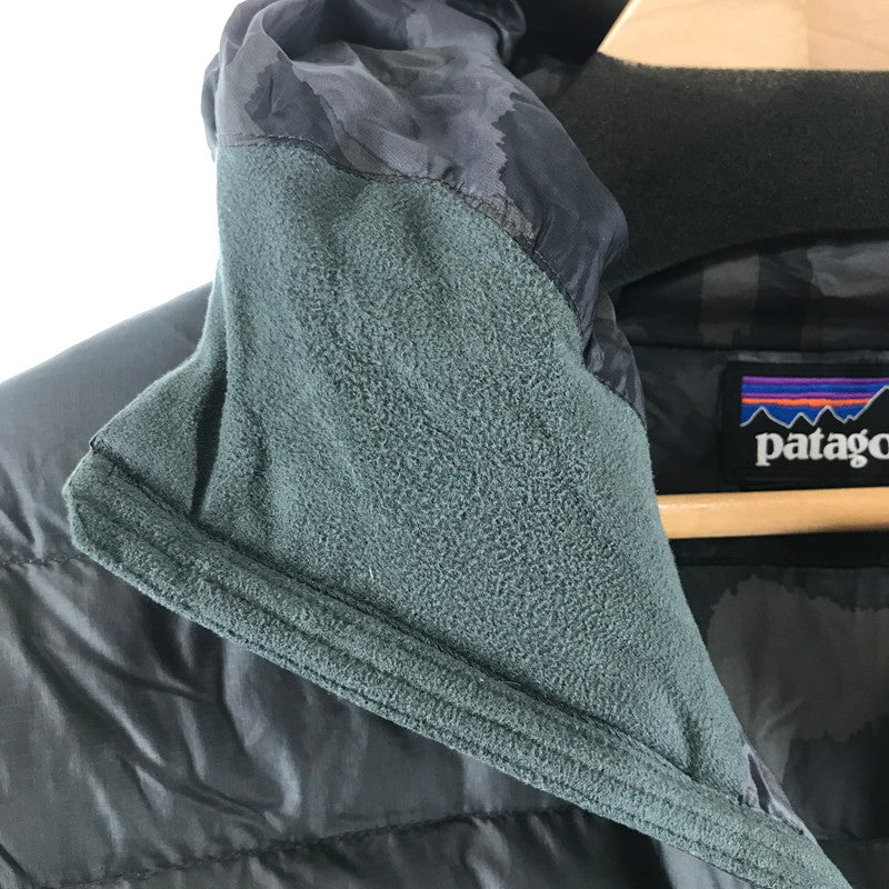 【中古品】【メンズ】 PATAGONIA パタゴニア 84635 DOWN SWEATER HOODY PULLOVER ダウンセーター フーディー プルオーバー ダウンジャケット BLACK ※使用感あり 144-261006-io-01-fuzh サイズ:M カラー:ブラック 万代Net店