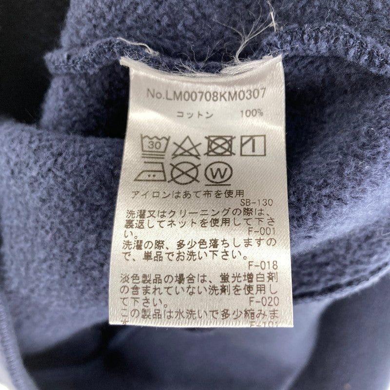 【中古品】【メンズ】 MAISON KITSUNE メゾンキツネ LM00708KM0307 FLOWERS COMFORT HOODIE フーディー パーカー カラーNAVY SIZE:L 140-261009-ky-08-fuzh 万代Net店