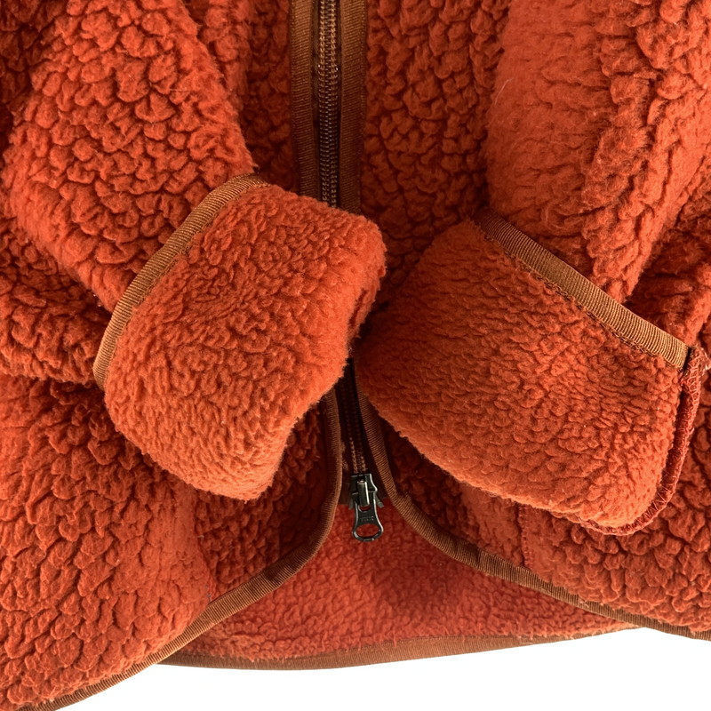 【中古品】【メンズ】 MOUNTAIN EQUIPMENT マウンテンイクイップメント 425180 PILE FLEECE CARDIGAN フリースカーディガン FULL ZIP 144-261009-ny-07-fuzh サイズ:M カラー:オレンジ 万代Net店
