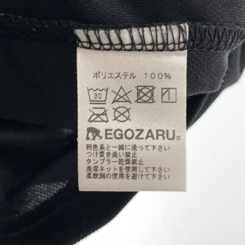 【中古品】【レディース】 EGOZARU エゴザル ポロシャツ 半袖 148-261010-gm-06-fuzh サイズ:XL カラー:ブラック 万代Net店