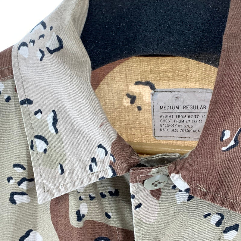 【中古品】【メンズ】 U.S.ARMY アメリカ陸軍 80年代 ミリタリージャケット 80s アウター ブランド 古着 145-261010-gm-01-fuzh サイズ:ML カラー:ベージュ 万代Net店
