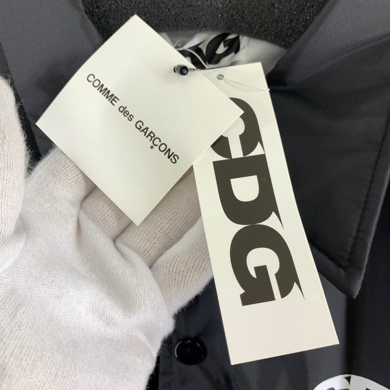 【中古品】【メンズ】 COMME DES GARCONS コムデギャルソン COACH JACKET コーチジャケット 140-261013-ny-15-fuzh サイズ:S カラー:ブラック 万代Net店