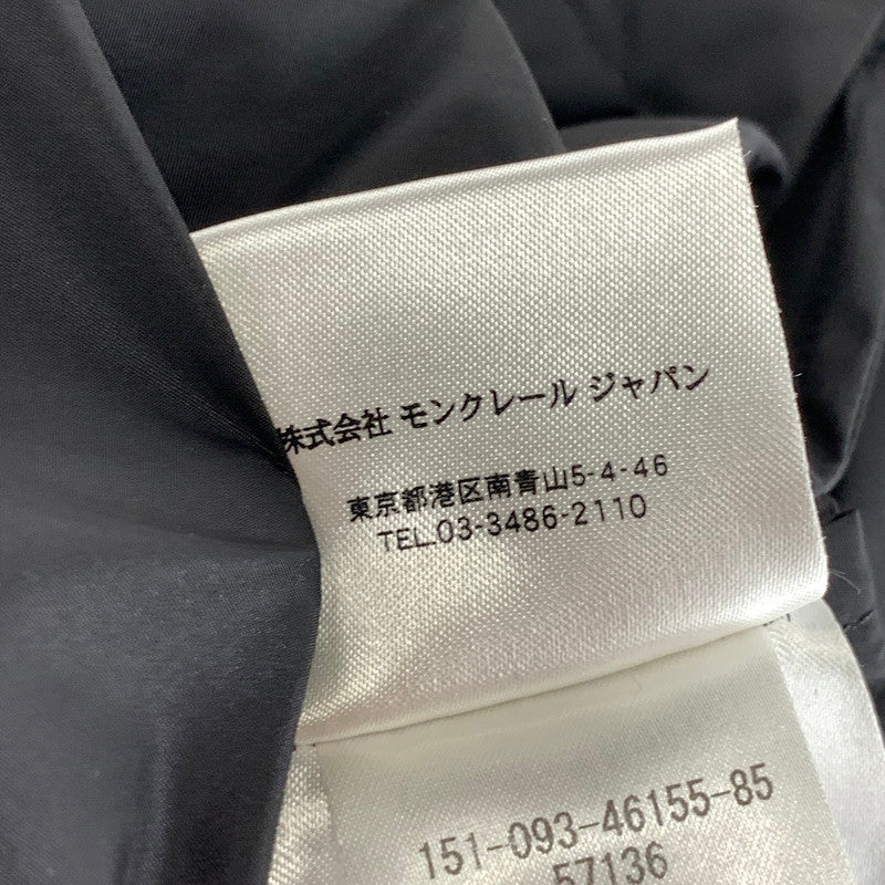 【中古品】【レディース】 MONCLER モンクレール ジャケット アウター 古着 169-261017-gm-19-fuzh サイズ:00 カラー:ネイビー 万代Net店