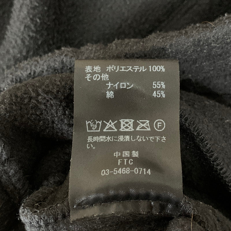 【中古品】【メンズ】 FTC エフティーシー FTC025AWB08 POLARTEC FLEECE PANT フリースパンツ ボトムス 古着 153-261018-gm-53-fuzh サイズ:M カラー:ブラック 万代Net店