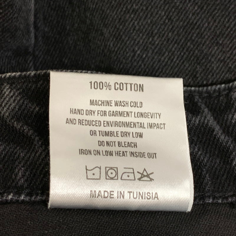 【中古品】【メンズ】 THEORIES PLAZA DENIM PANT デニムパンツ ジーンズ ボトムス 古着 153-261018-gm-56-fuzh サイズ:30 カラー:ブラック 万代Net店