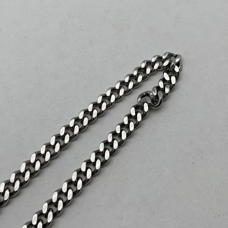 【中古品】【メンズ】 FENDI フェンディ FF NECKLACE ネックレス チェーン ブランド アクセサリー 182-261018-gm-32-fuzh カラー:シルバー 万代Net店