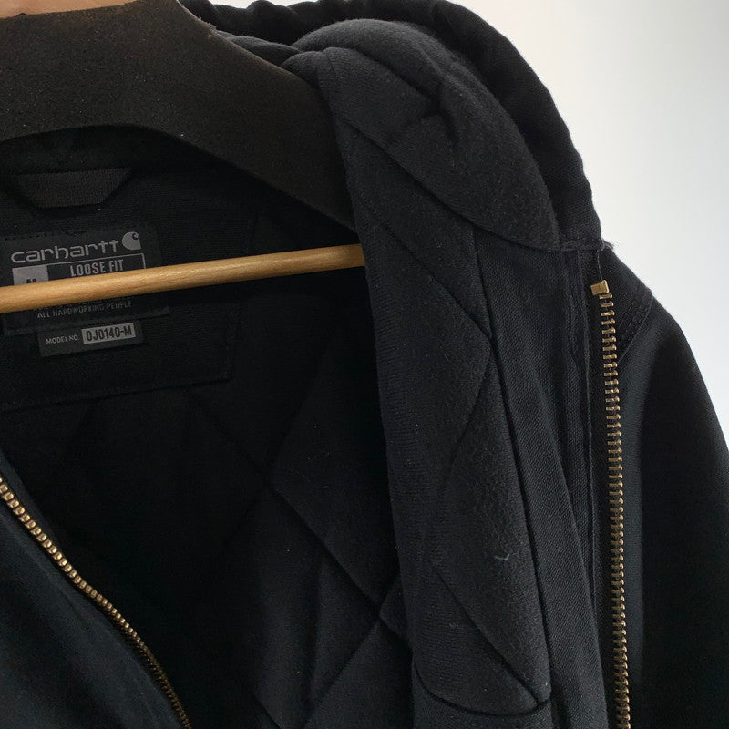 【中古品】【メンズ】 CARHARTT カーハート OJO140-M LOOSE FIT DUCK INSULATED FLANNEL LINED ACTIVE JACKET ダック アクティブジャケット ブルゾン 145-261018-gm-38-fuzh サイズ:M カラー:ブラック 万代Net店