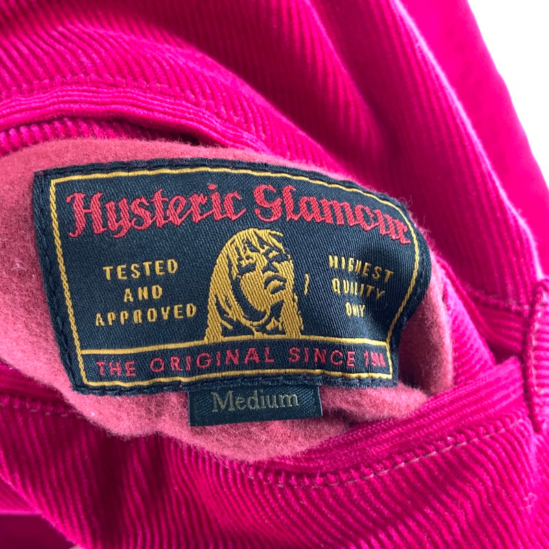 【中古品】【メンズ】 HYSTERIC GLAMOUR ヒステリックグラマー 0243AB09 ベトジャン その他アウター ブルゾン 140-261018-gm-36-fuzh サイズ:M カラー:ピンク 万代Net店