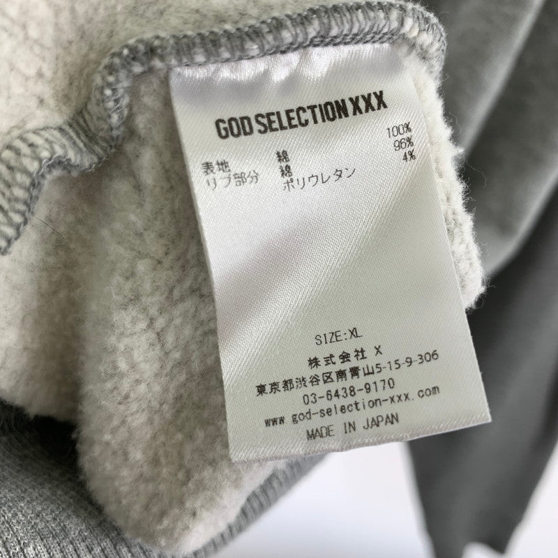 【中古品】【メンズ】 GOD SELECTION XXX ゴッドセレクション トリプルエックス ZIPUP PARKA ジップアップ パーカー フーディー 142-261020-vt-89-fuzh サイズ:XL カラー:グレー 万代Net店