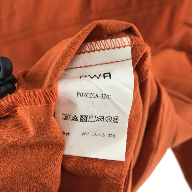 【中古品】【メンズ】 PWA プア P&D MULTI POCKET ANORAK パック・アンド・ドロップ マルチポケットアノラック カラーORANGE SIZE:L 140-261027-ky-09-fuzh 万代Net店