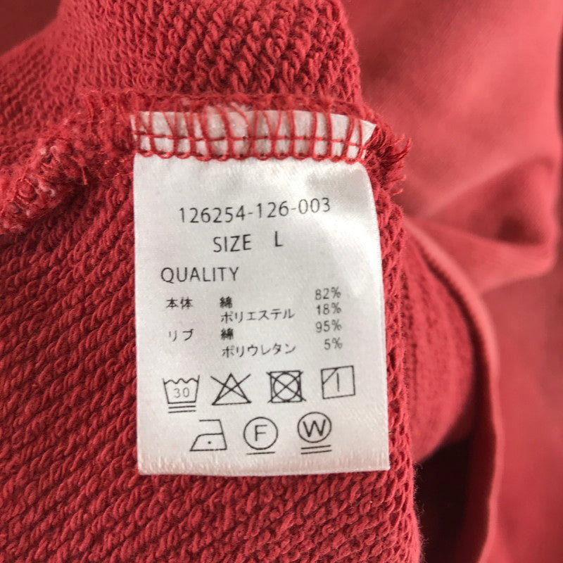 【中古品】【メンズ】 THE BOLDMAN ザ・ボールドマン スウェット RED/SIZE:L/126254-126-003 Vネック 147-261027-ky-19-fuzh 万代Net店
