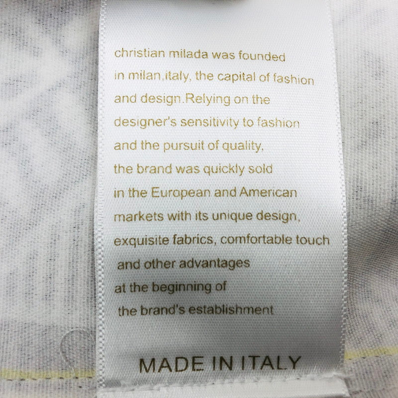 【中古美品】【メンズ】 CHRISTIAN MILADA クリスチャンミラダ ジャケット カジュアルシャツ 長袖 トップス 142-240520-hn-03-fur サイズ:46 カラー:ブラウン系 万代Net店